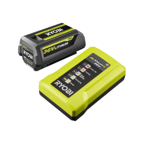 Ryobi 36V 4.0Ah Battery and Charger Kit (R36SK4)